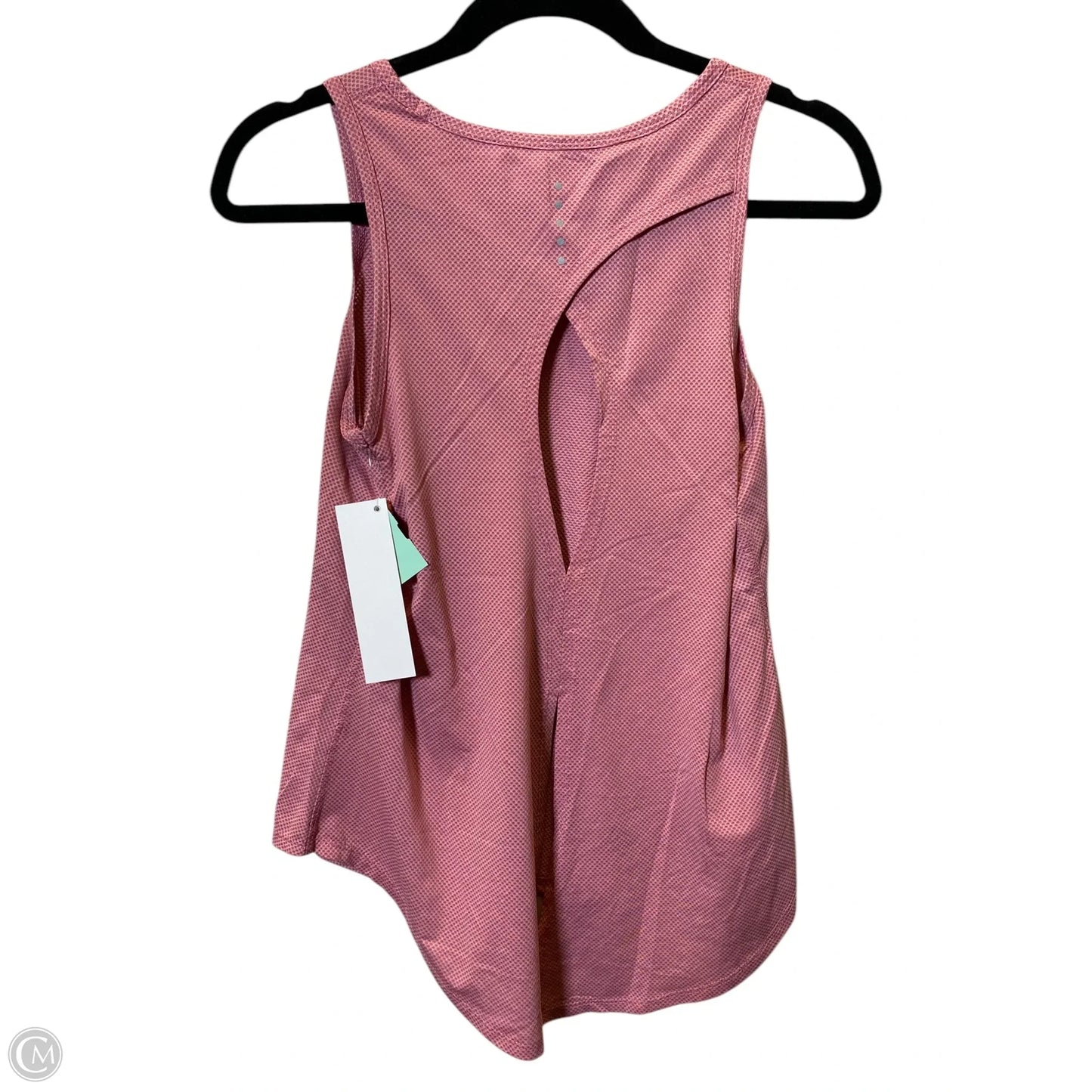 Athletic Tank Top By Athletic Works In Pink, Size: S