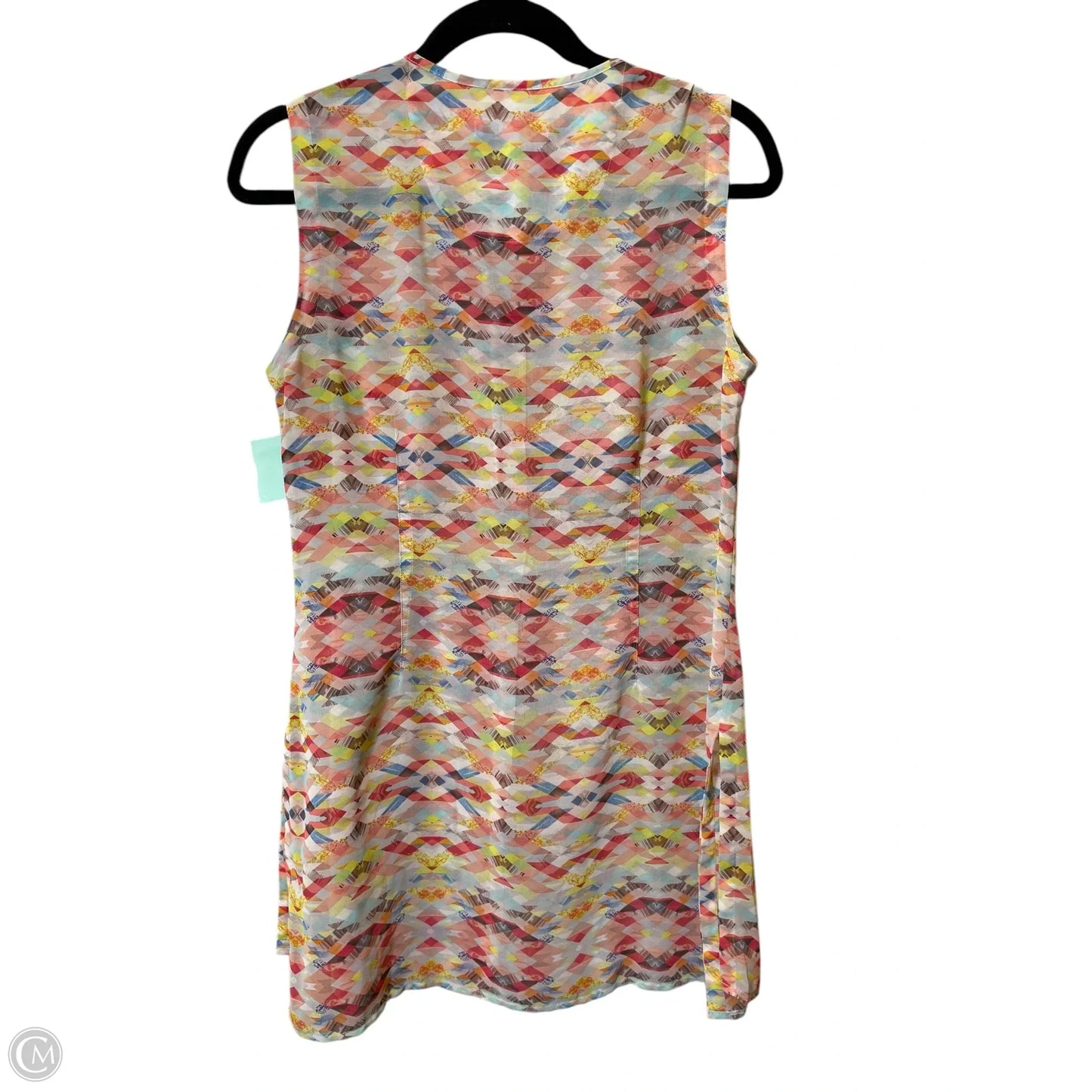 Blouse Sleeveless By Cabi In Multi-colored, Size: S