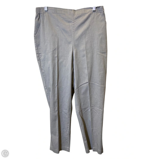 Pants Dress By Croft And Barrow In Grey, Size: 16