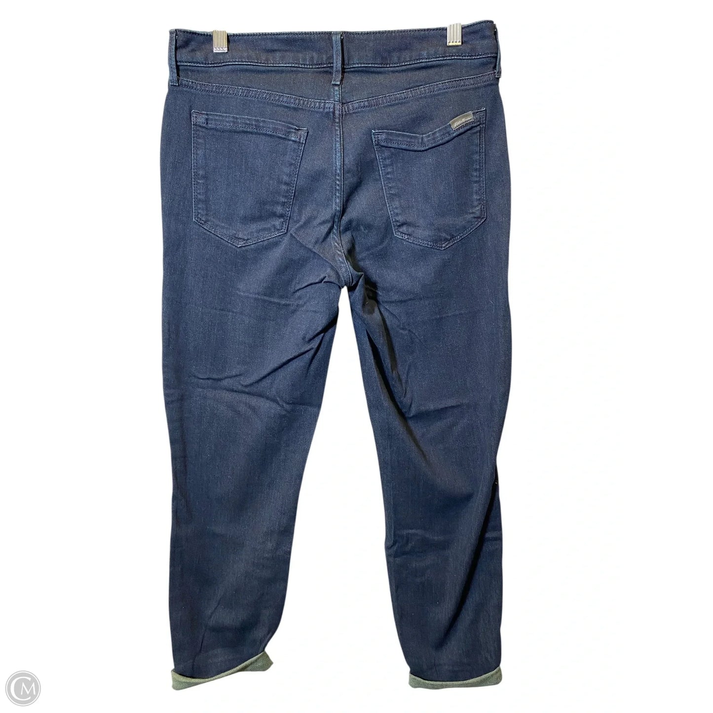 Jeans Skinny By Eddie Bauer In Blue Denim, Size: 10