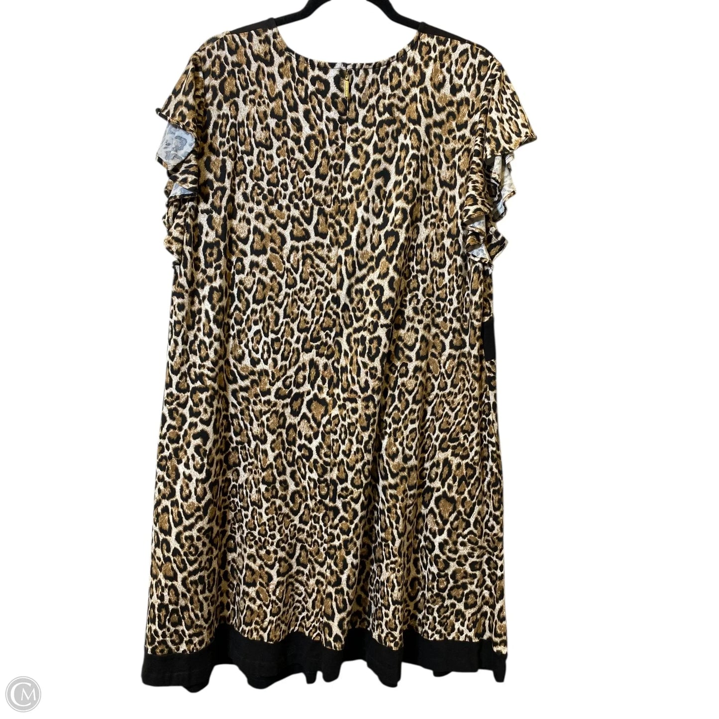 Dress Casual Midi By Michael By Michael Kors In Animal Print, Size: 2x