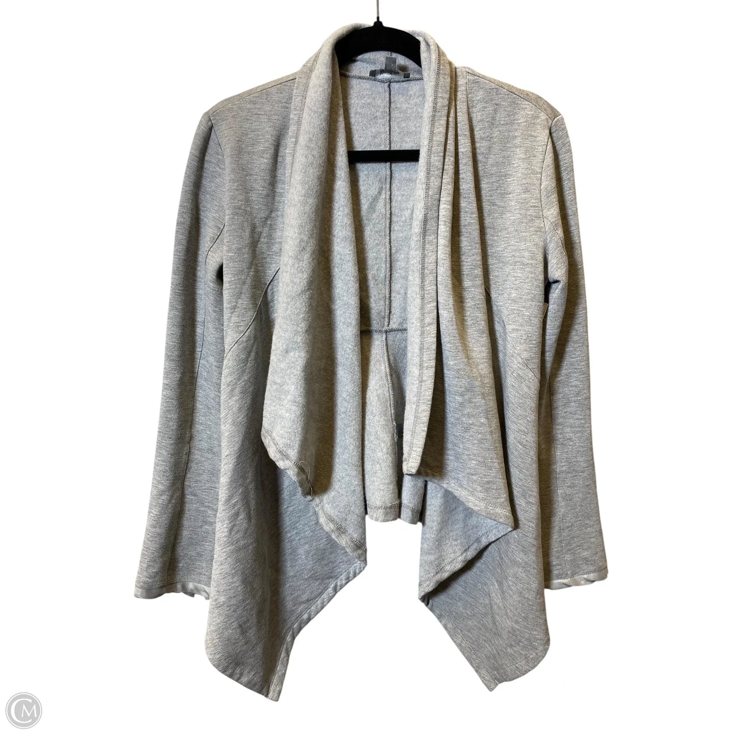 Cardigan Designer By Neiman Marcus In Grey, Size: S
