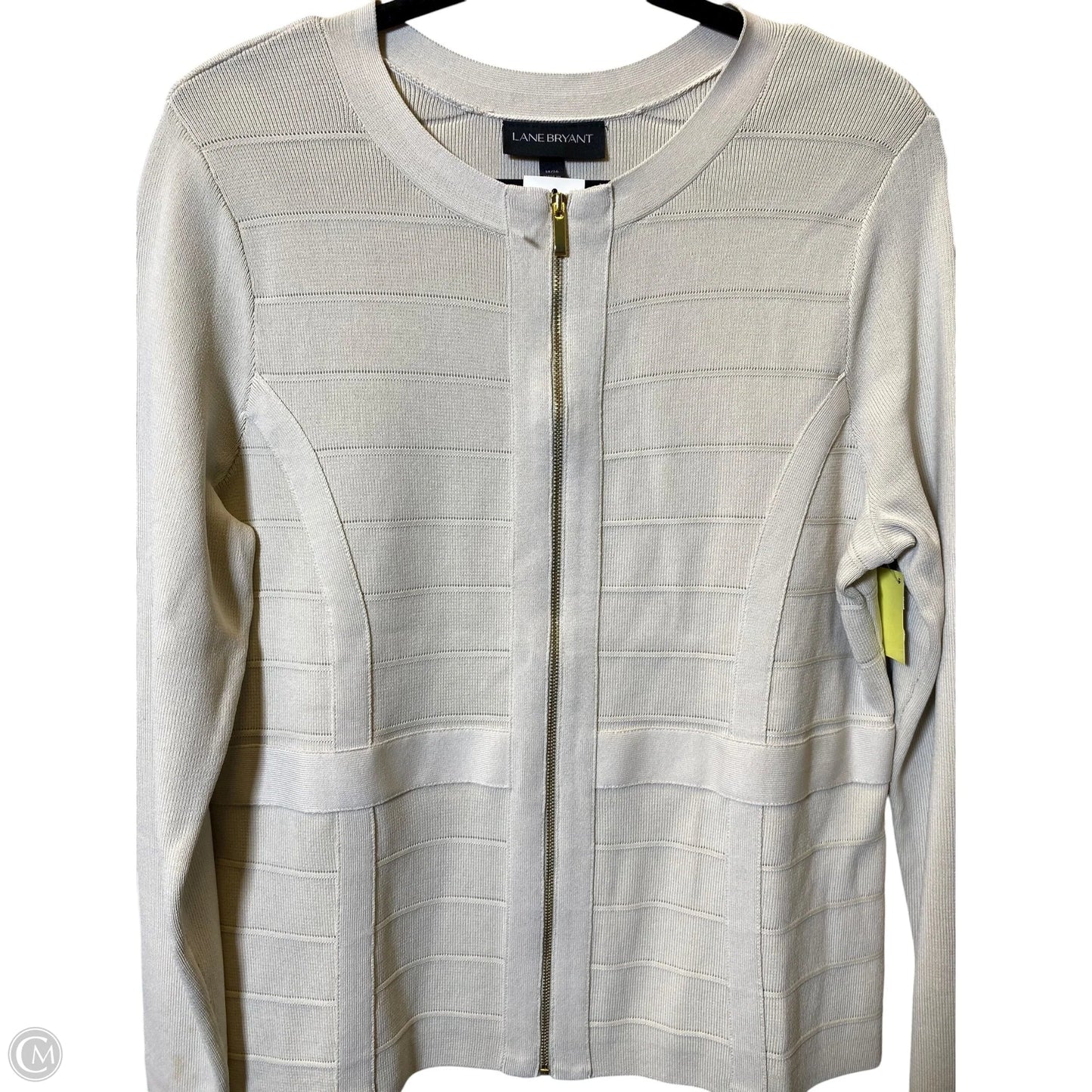 Jacket Other By Lane Bryant In Beige, Size: Xl