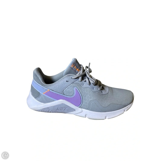 Shoes Athletic By Nike In Grey, Size: 9