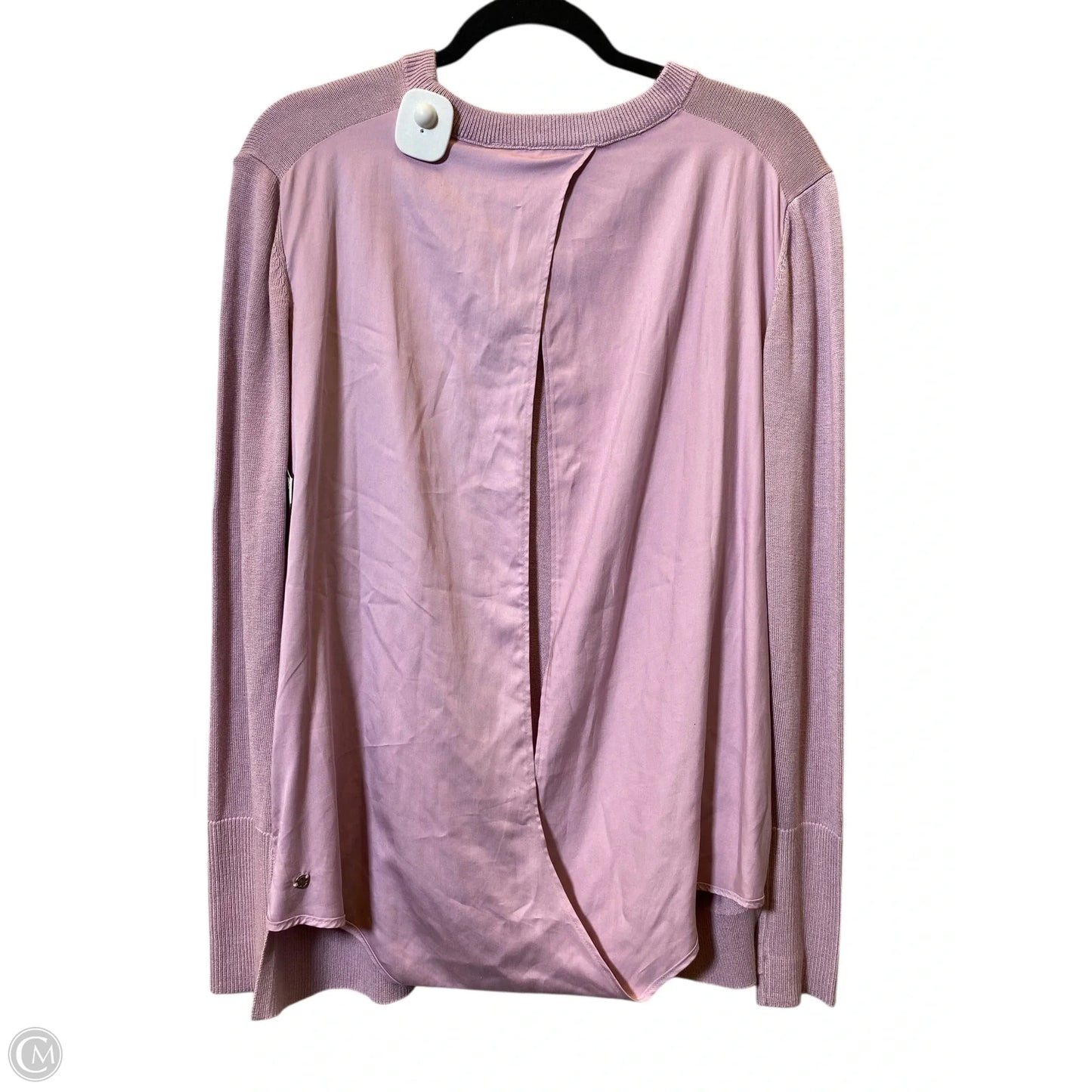 Athletic Top Long Sleeve Crewneck By Lululemon In Pink, Size: 10