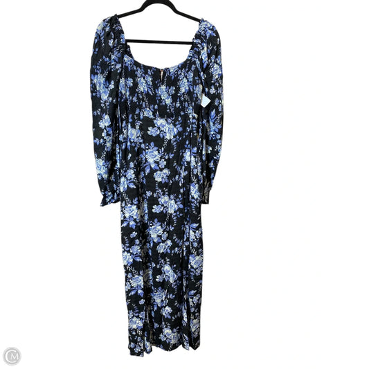 Dress Casual Maxi By Free People In Floral Print, Size: S