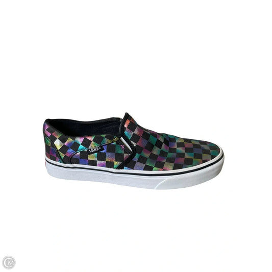 Shoes Sneakers By Vans In Multi-colored, Size: 9