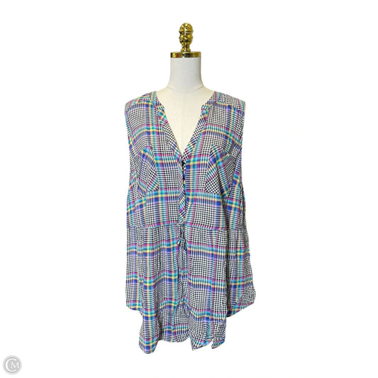 Top Sleeveless By Torrid In Multi-colored, Size: 3x