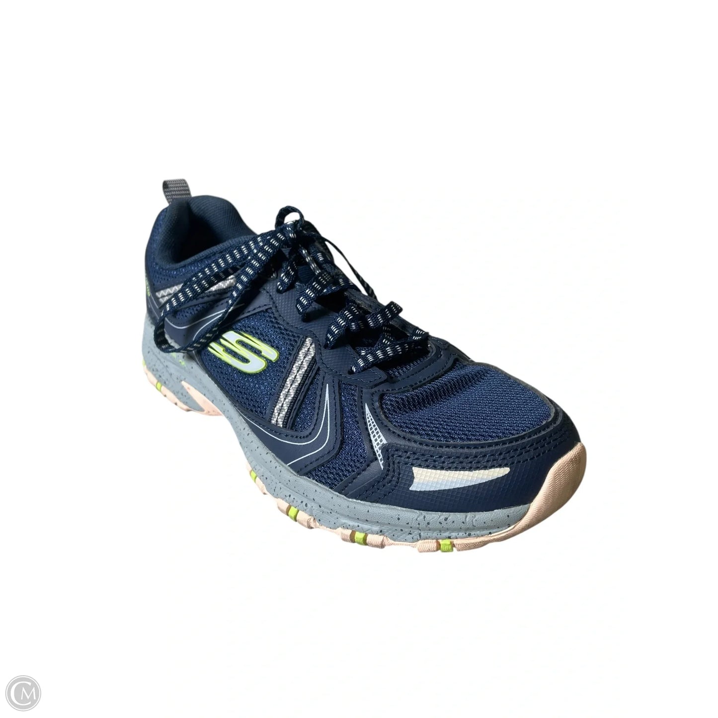 Shoes Athletic By Skechers In Blue & Pink, Size: 7