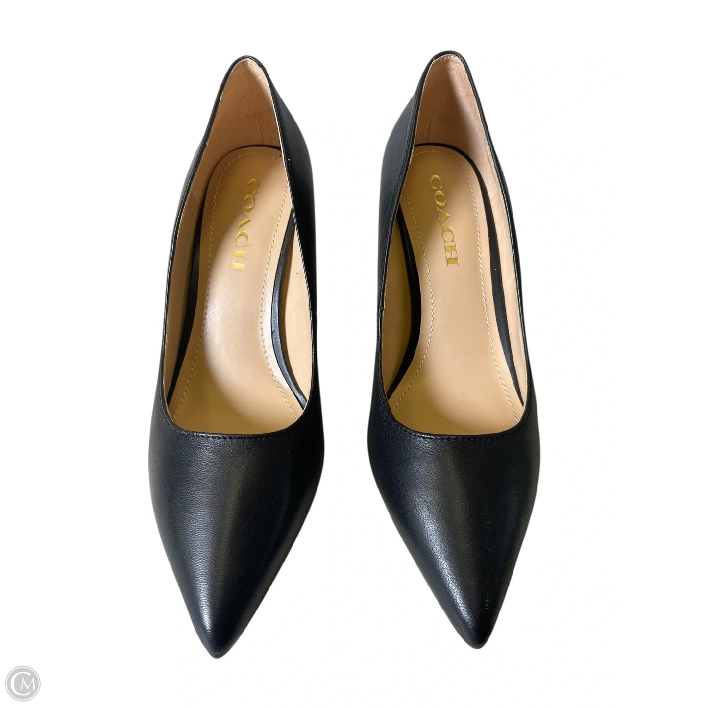 Shoes Designer By Coach In Black & Cream, Size: 7