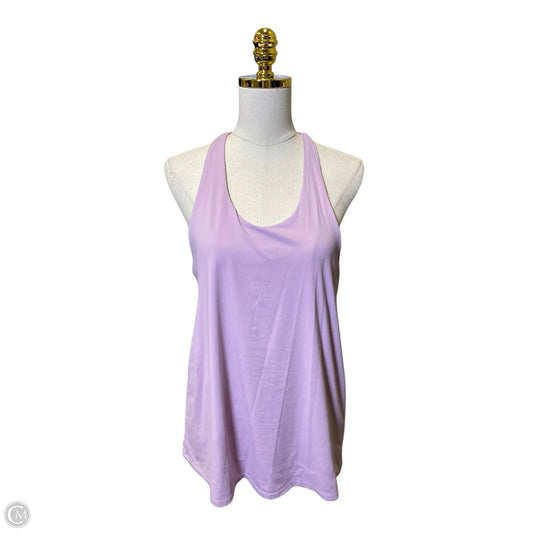 Athletic Tank Top By Alo In Purple, Size: L