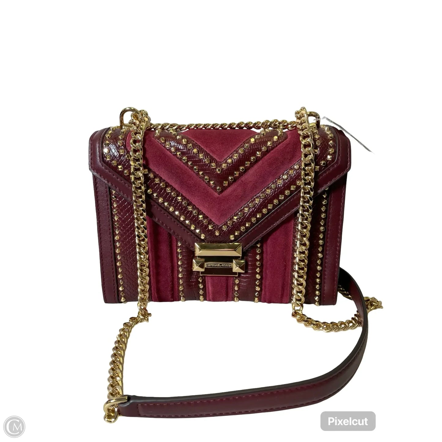 Crossbody Designer By Michael Kors, Size: Medium