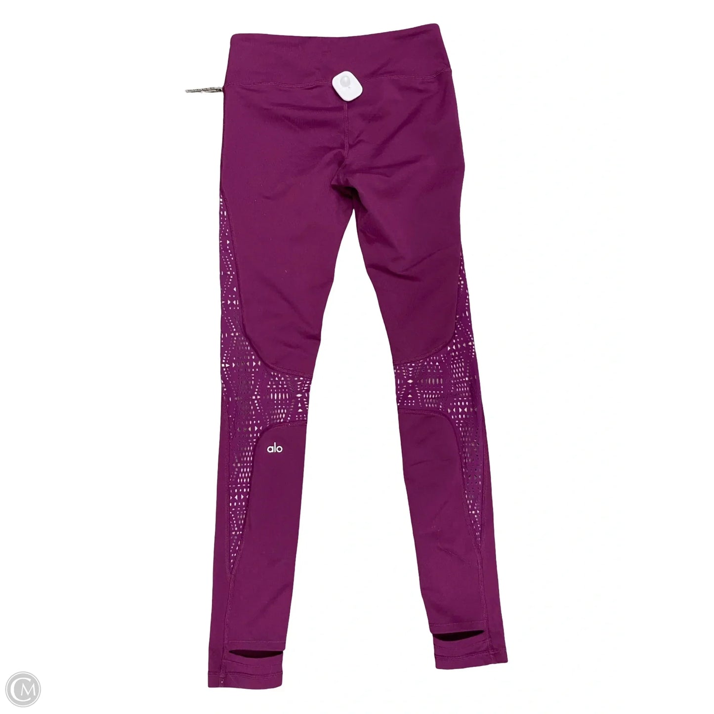 Athletic Leggings By Alo In Purple, Size: M