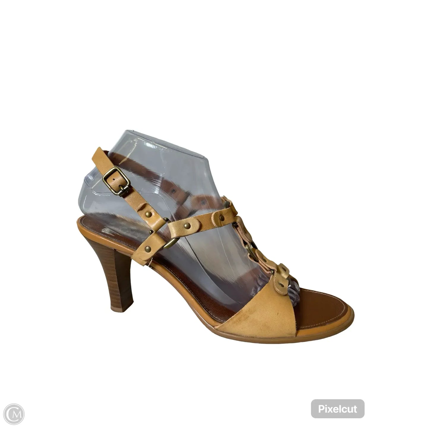 Shoes Heels Block By Franco Sarto In Tan, Size: 9