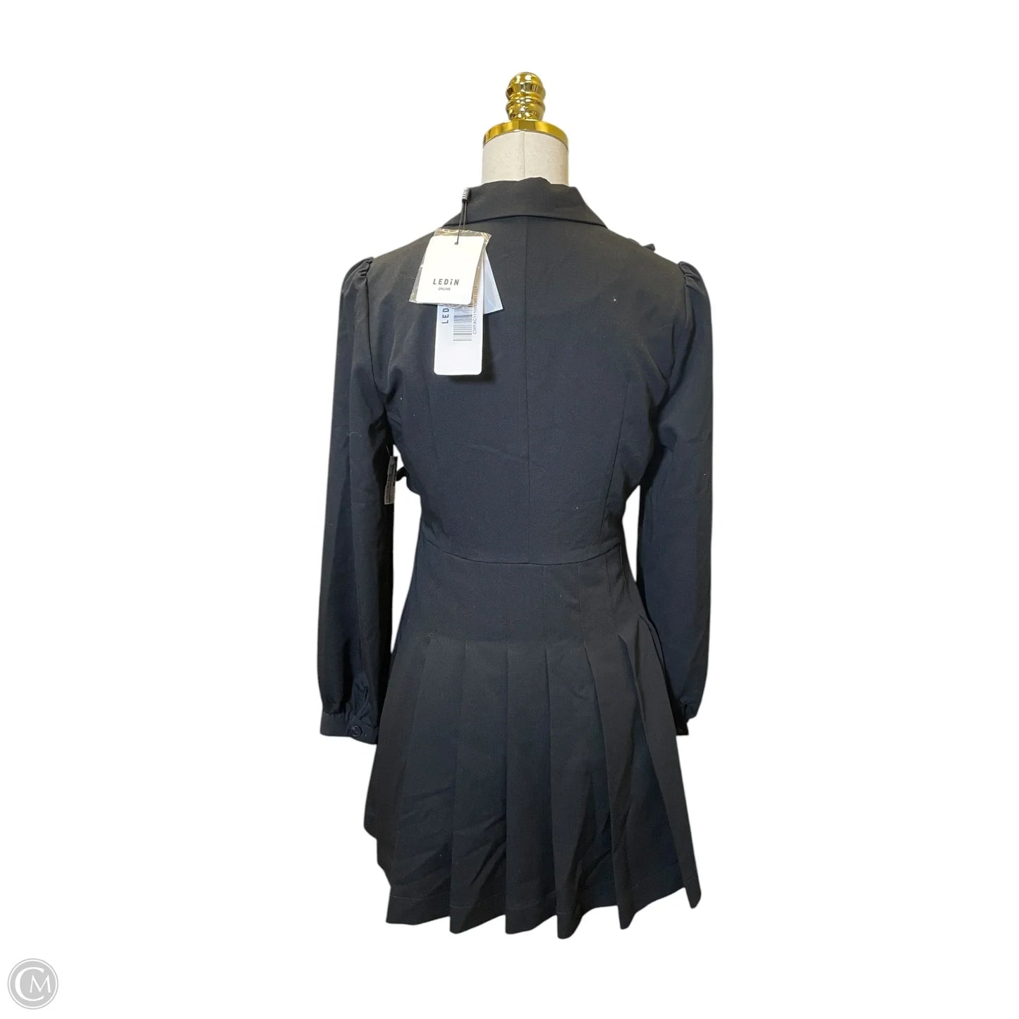 Dress Casual Midi By Clothes Mentor In Black, Size: M
