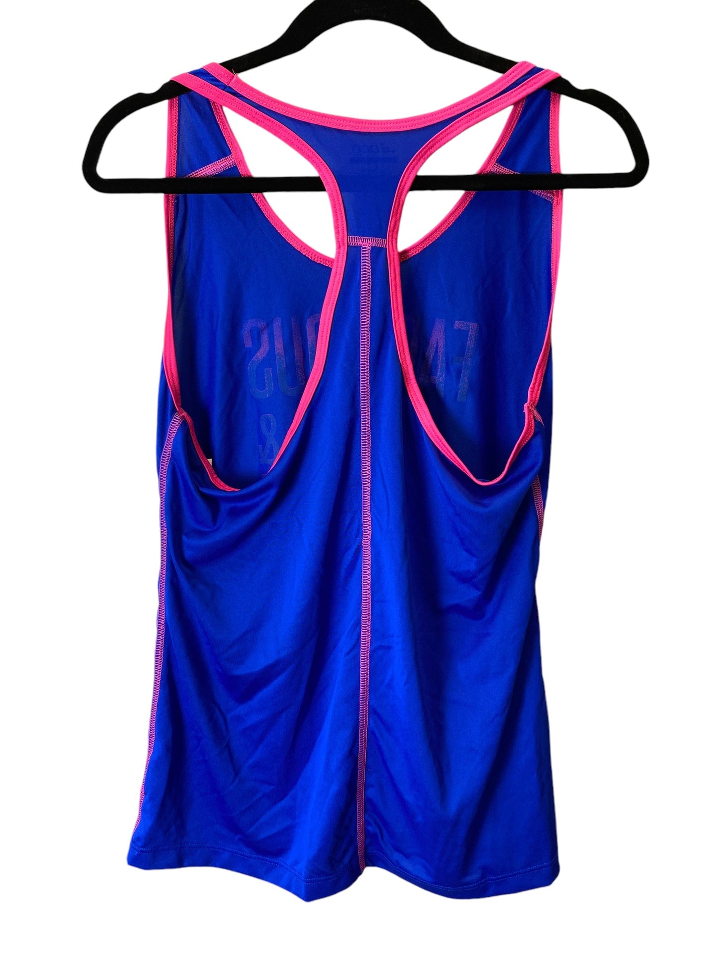 Athletic Tank Top By Bcg In Blue & Pink, Size: M