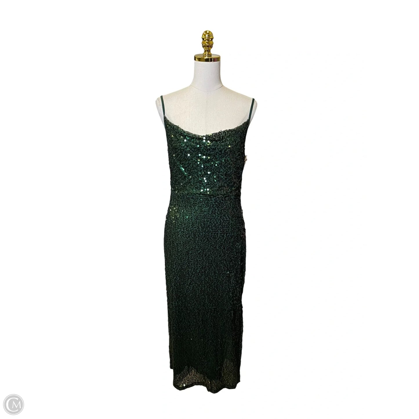 Dress Party Long By Taylor In Green, Size: 8