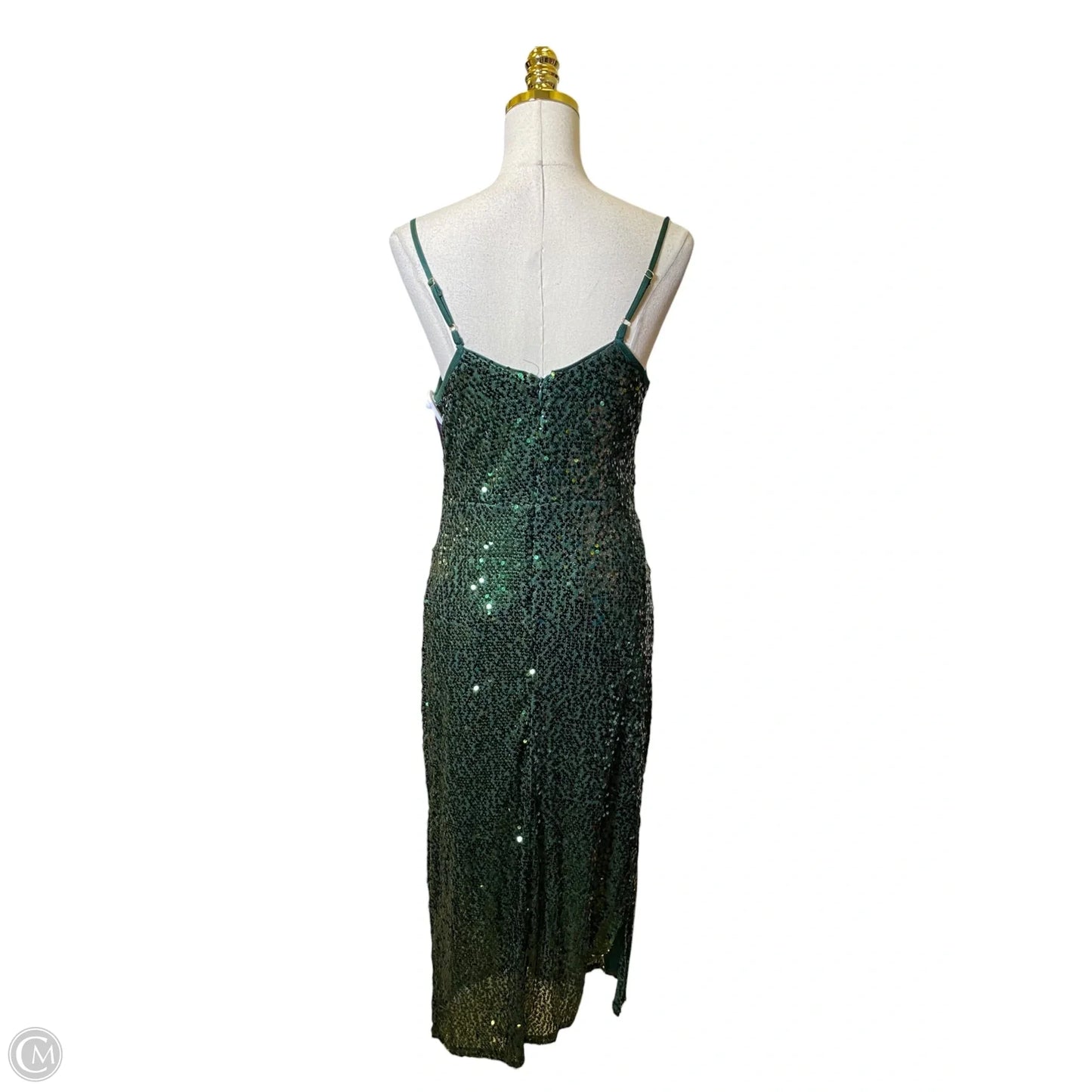 Dress Party Long By Taylor In Green, Size: 8
