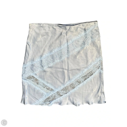 Skirt Midi By Anthropologie In Blue, Size: Xl