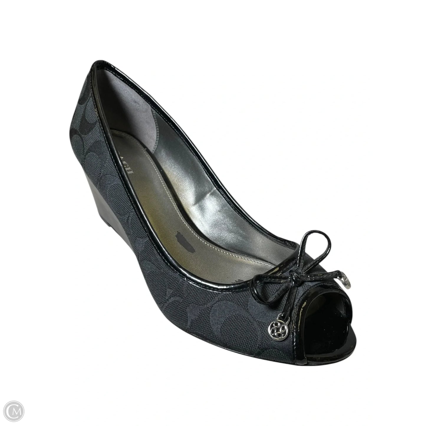 Sandals Designer By Coach In Black, Size: 10