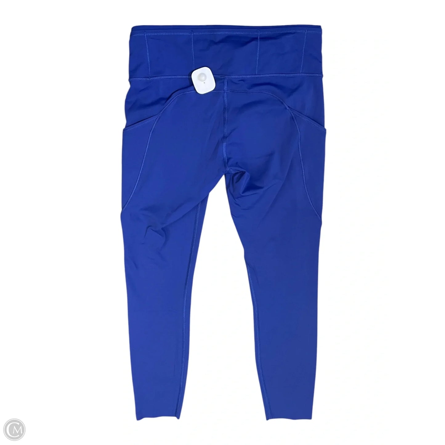 Athletic Leggings Capris By Lululemon In Blue, Size: M