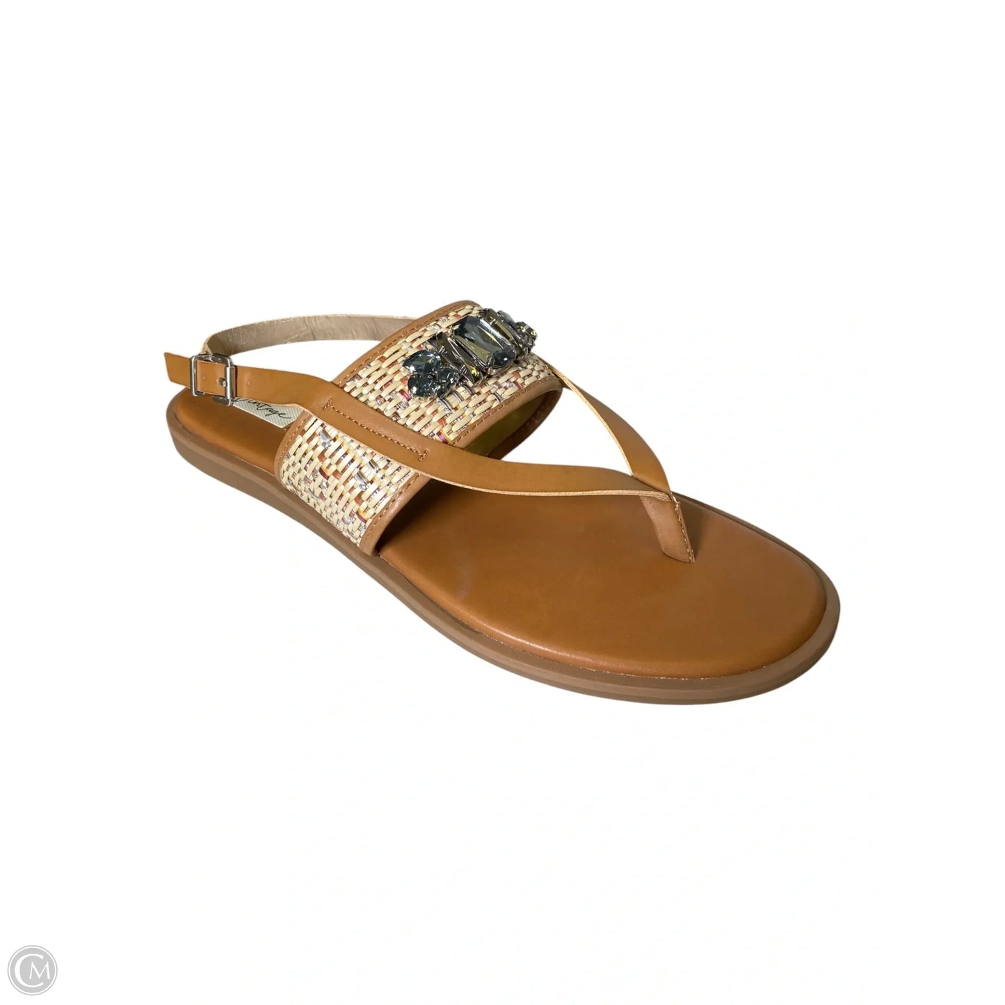 Sandals Flats By Crown Vintage In Tan, Size: 11