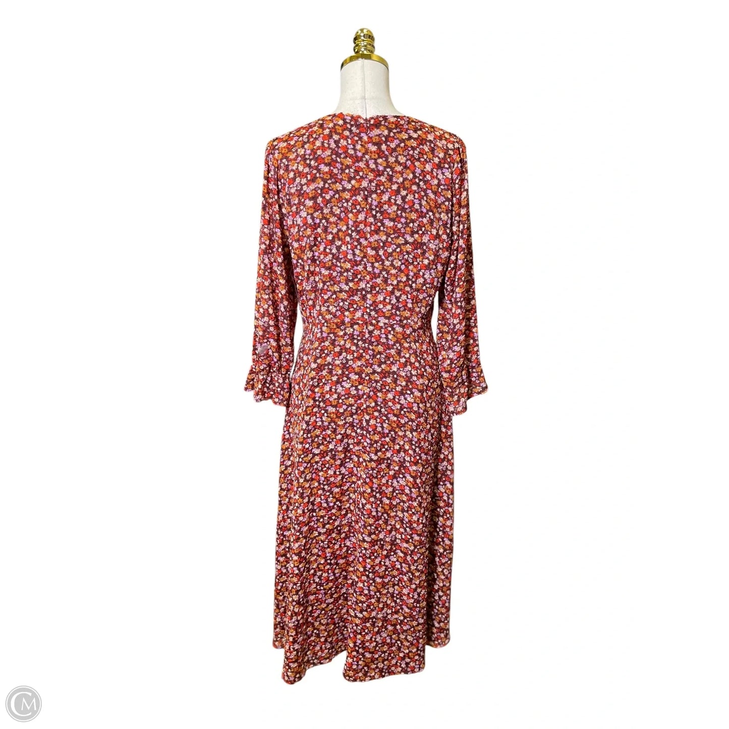 Dress Casual Maxi By Madewell In Floral Print, Size: M