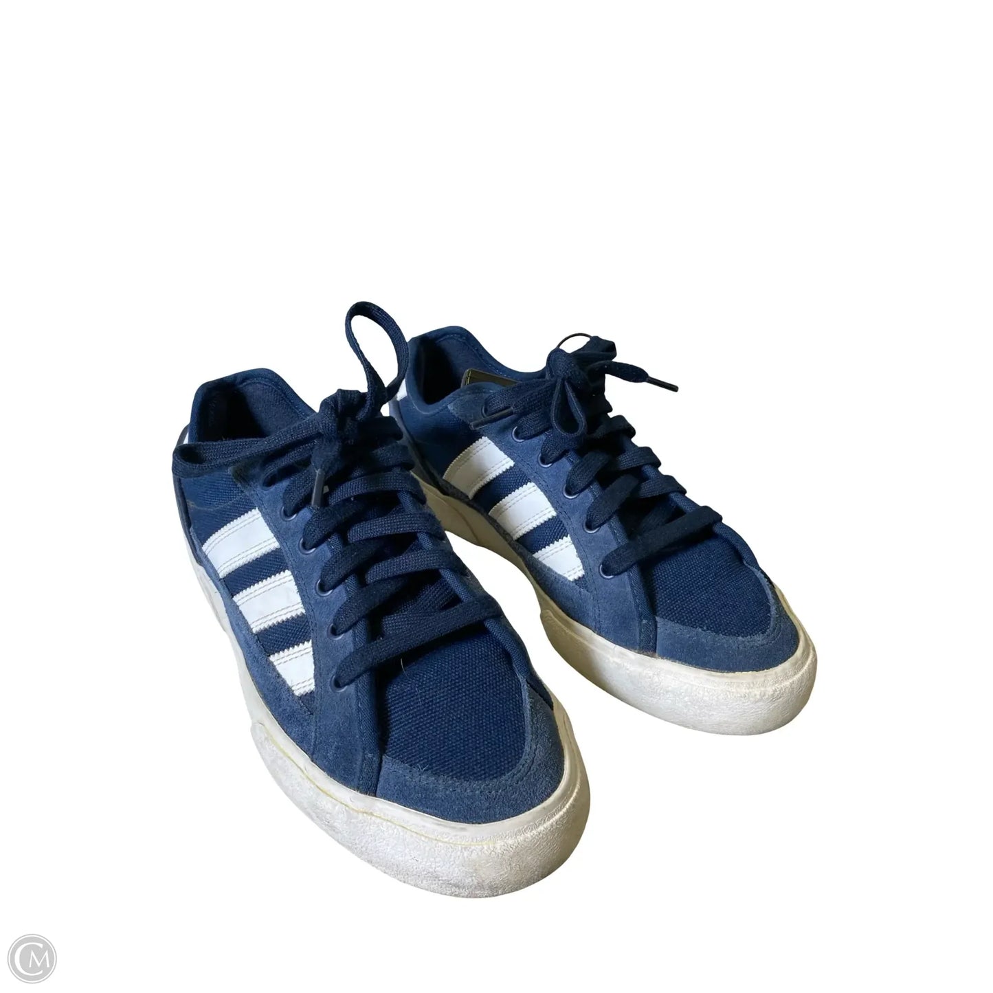 Shoes Sneakers By Adidas In Blue & White, Size: 9