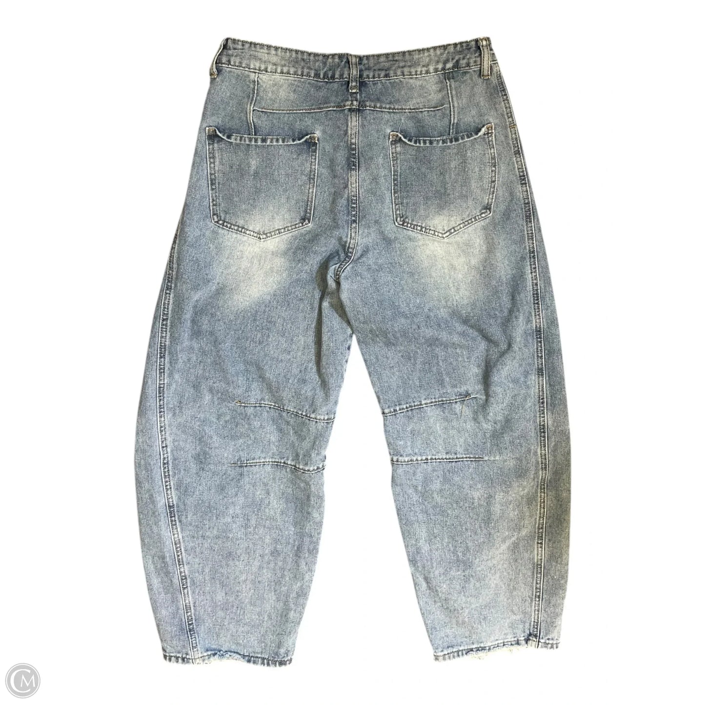 Jeans Straight By Clothes Mentor In Blue Denim, Size: 12