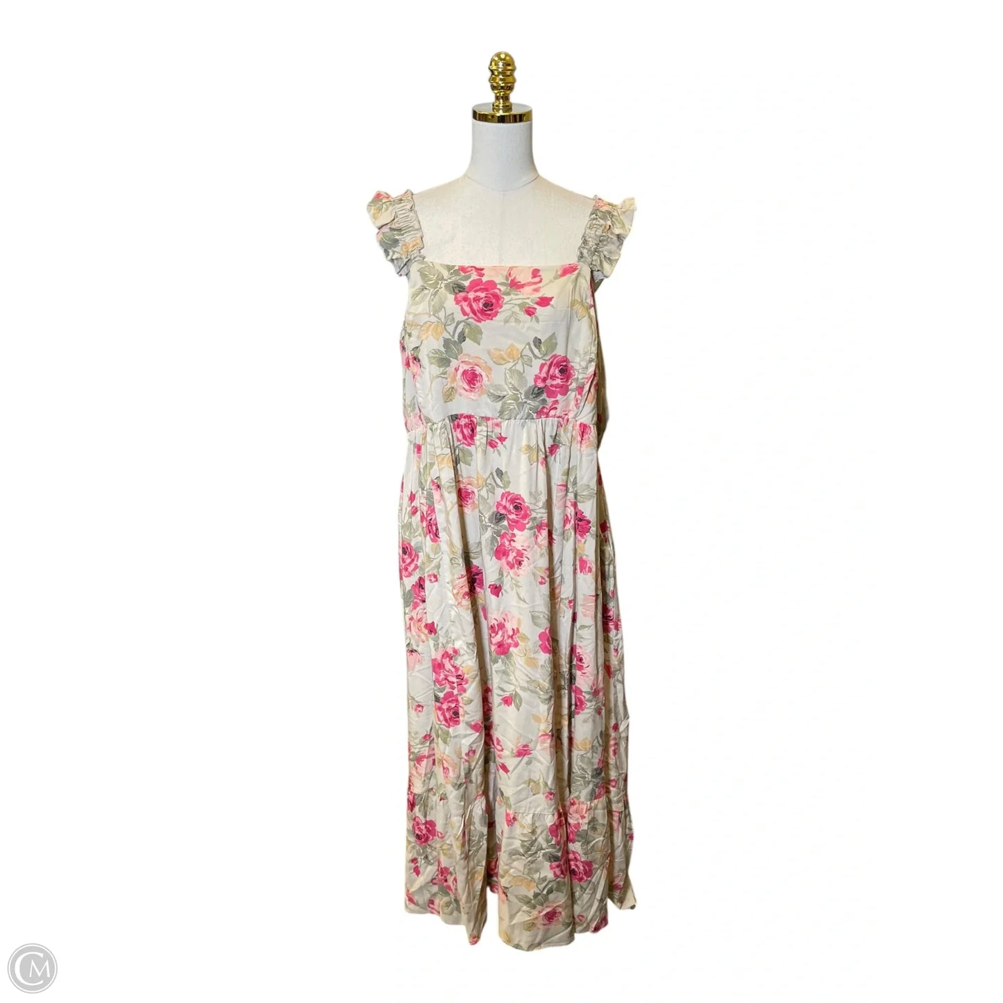 Dress Casual Maxi By Torrid In Floral Print, Size: 3x