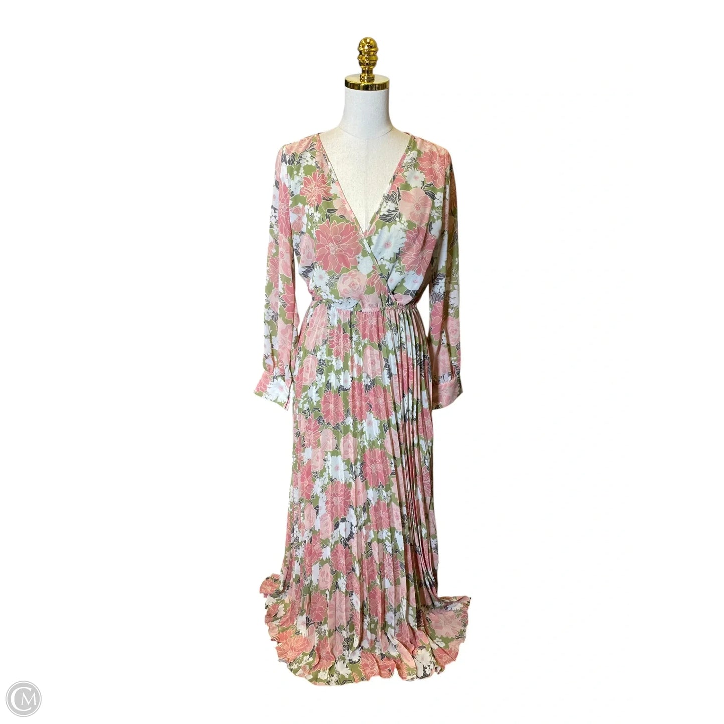 Dress Casual Maxi By Indigo Rose In Floral Print, Size: M