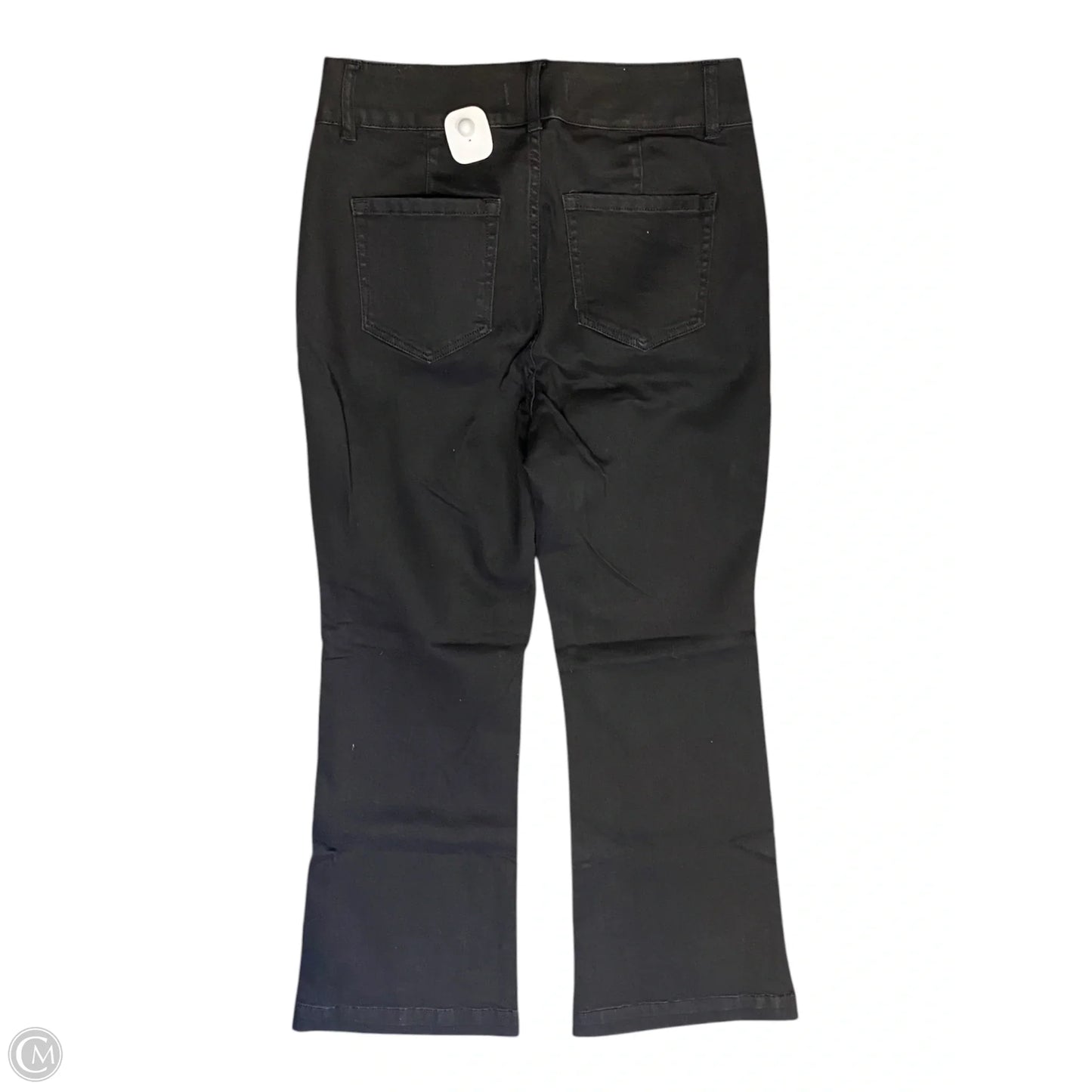 Jeans Flared By Lane Bryant In Black Denim, Size: 12