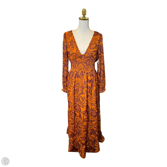 Dress Casual Maxi By Patrons Of Peace In Multi-colored, Size: L