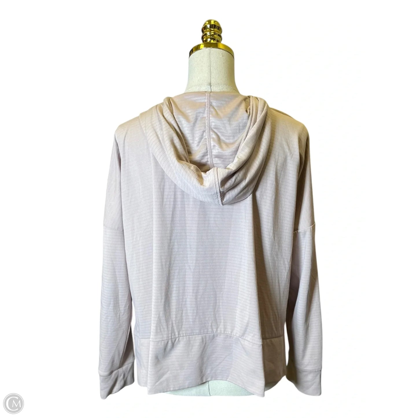 Athletic Sweatshirt Hoodie By Mondetta In Pink, Size: M