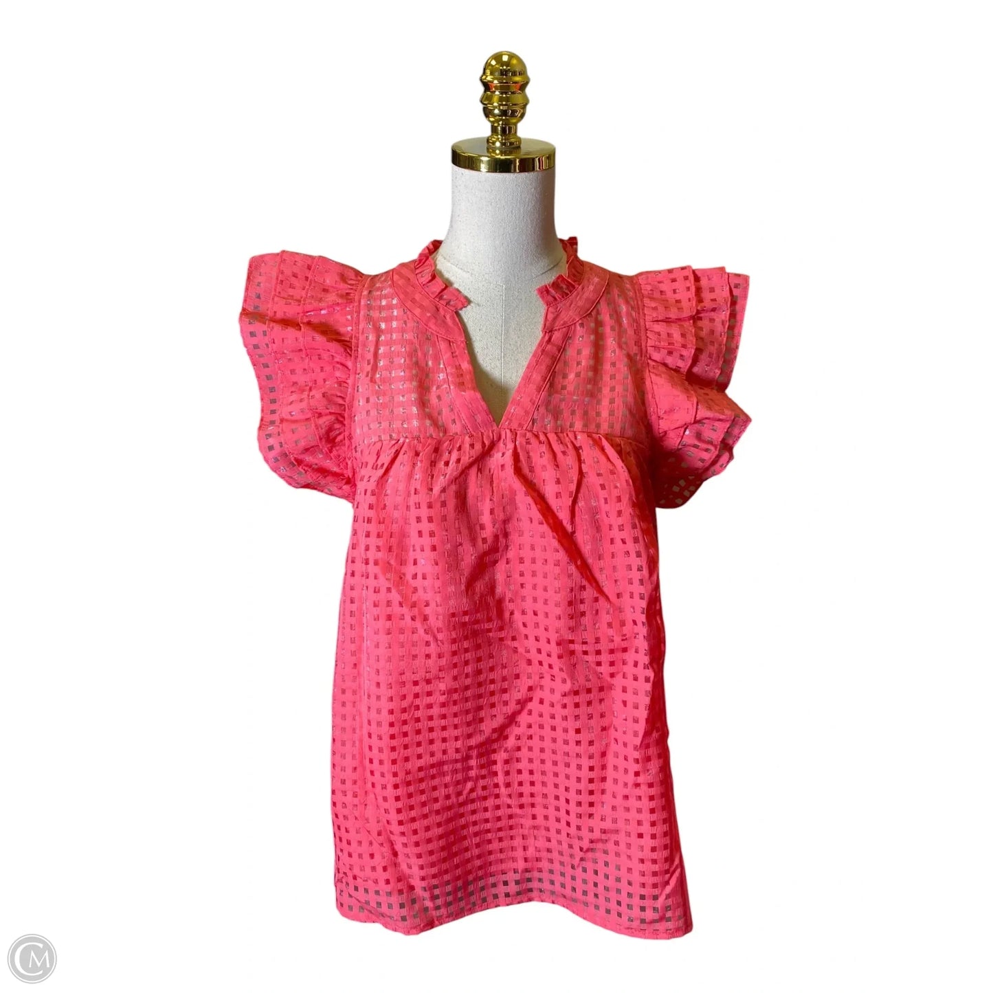 Blouse Sleeveless By Entro In Pink, Size: S