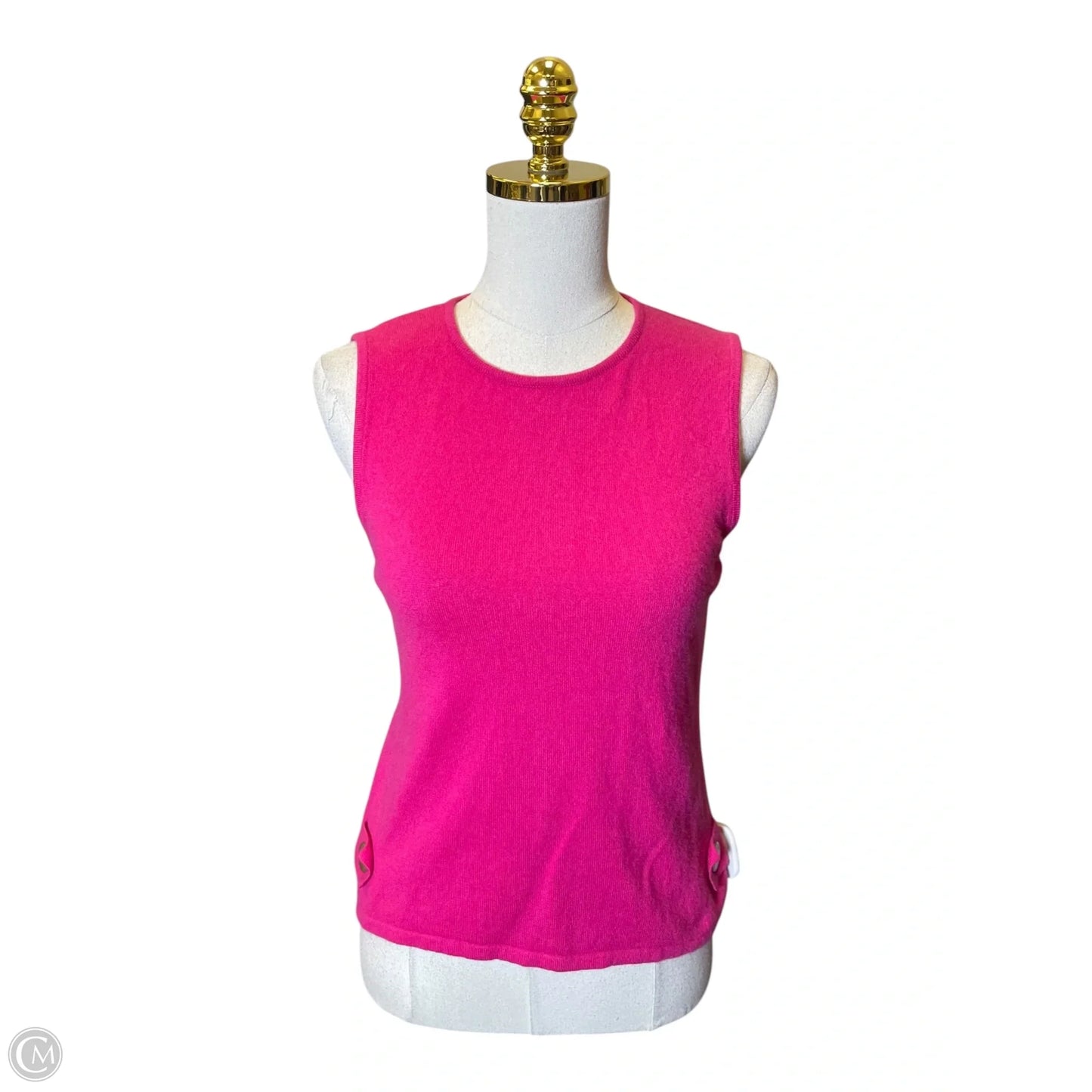 Sweater Cashmere By Clothes Mentor In Pink, Size: L