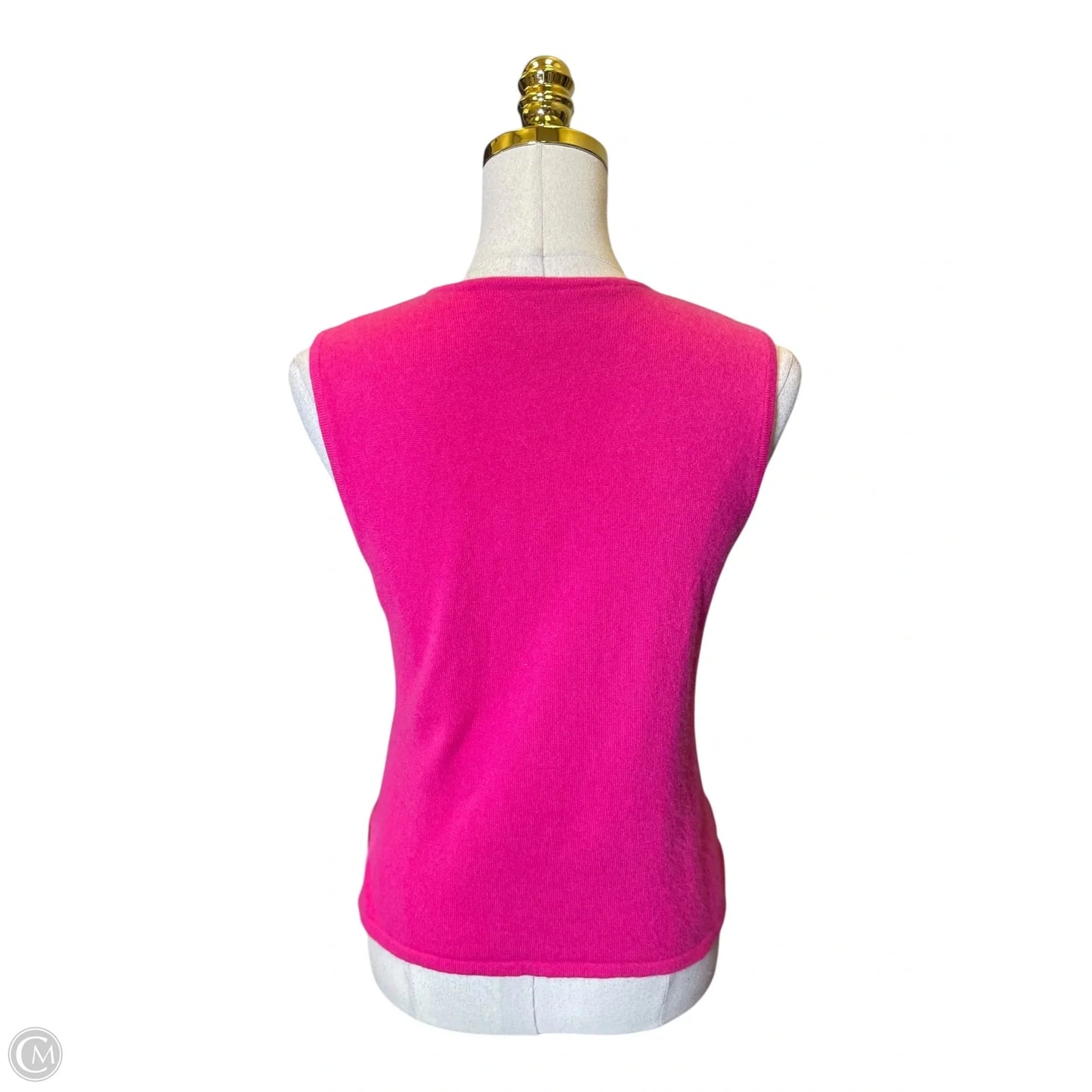 Sweater Cashmere By Clothes Mentor In Pink, Size: L