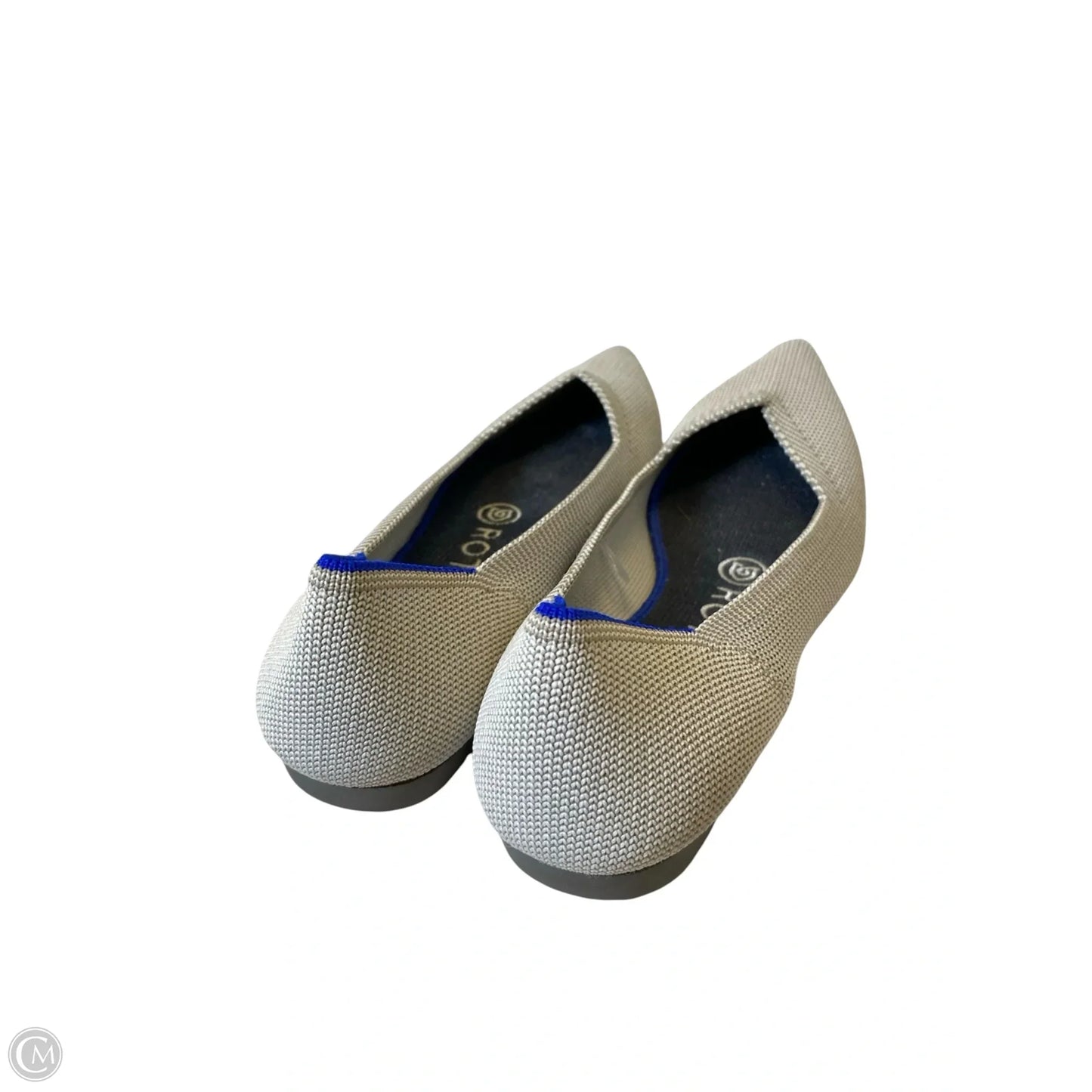 Sandals Flats By Rothys In Blue & Grey, Size: 7.5