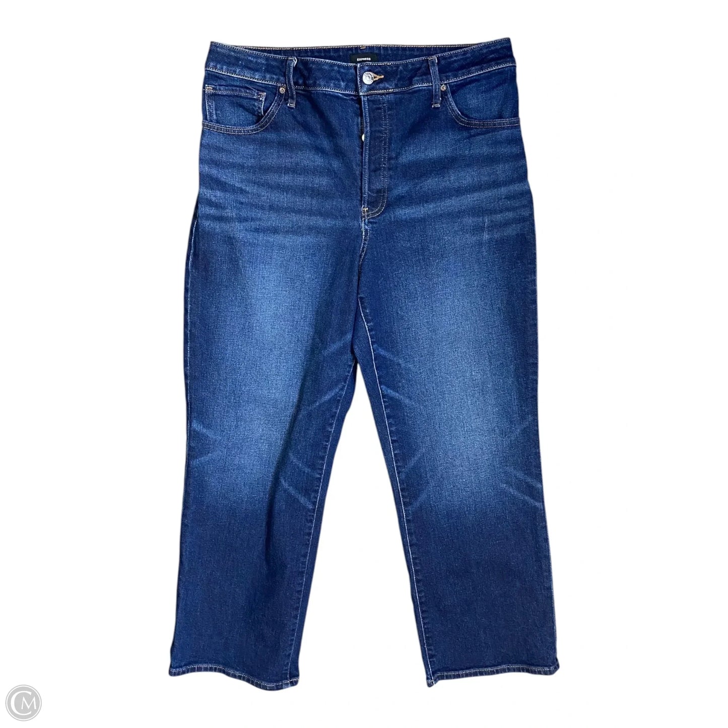 Jeans Straight By Express, Size: 14