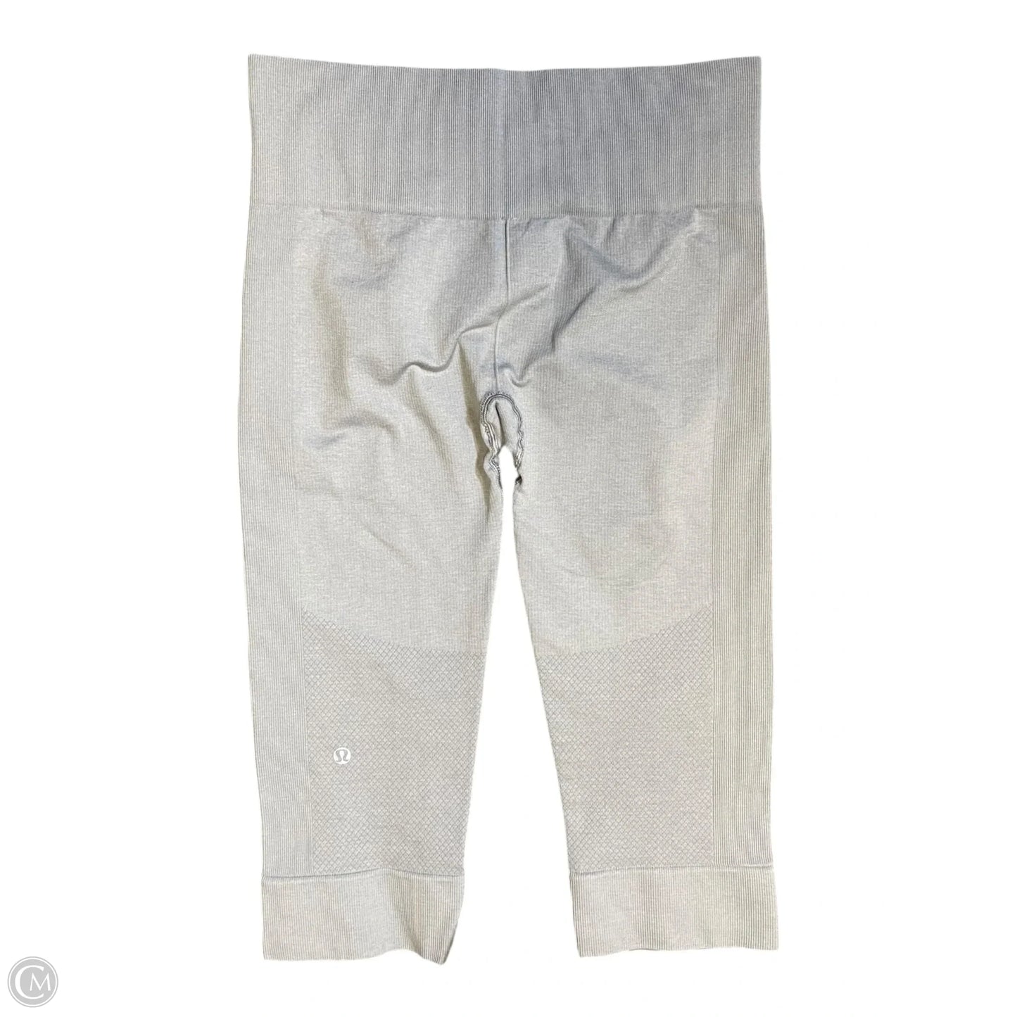 Athletic Leggings Capris By Lululemon In Green, Size: 10