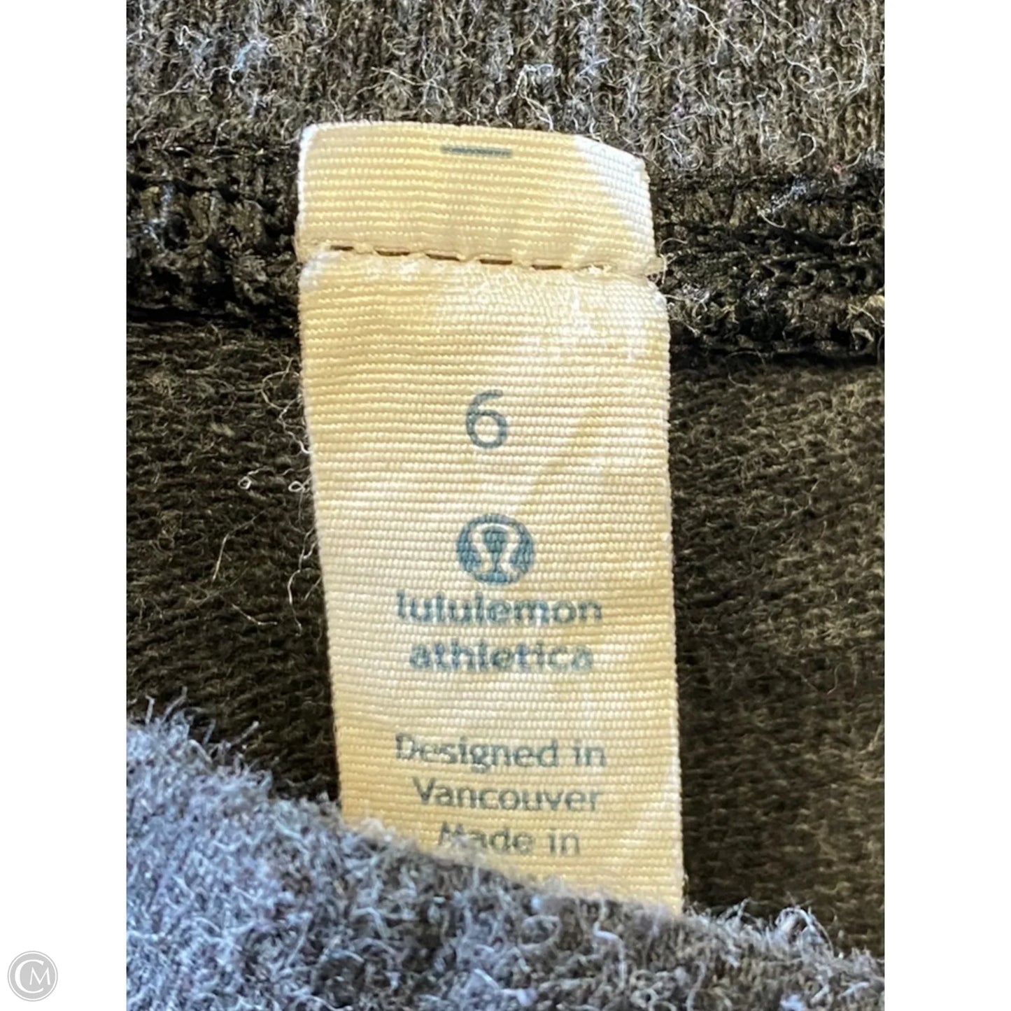 Athletic Pants By Lululemon In Grey, Size: 6