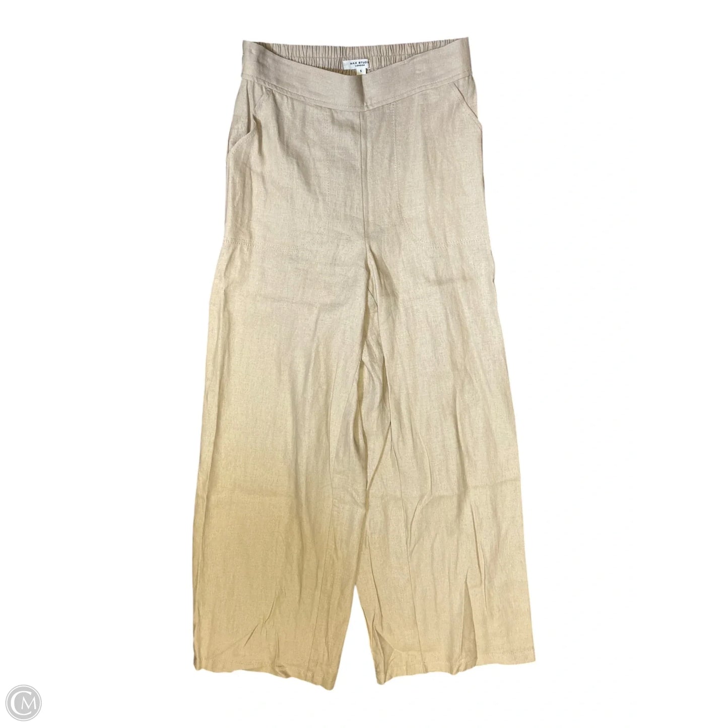 Pants Linen By Max Studio In Beige, Size: 6