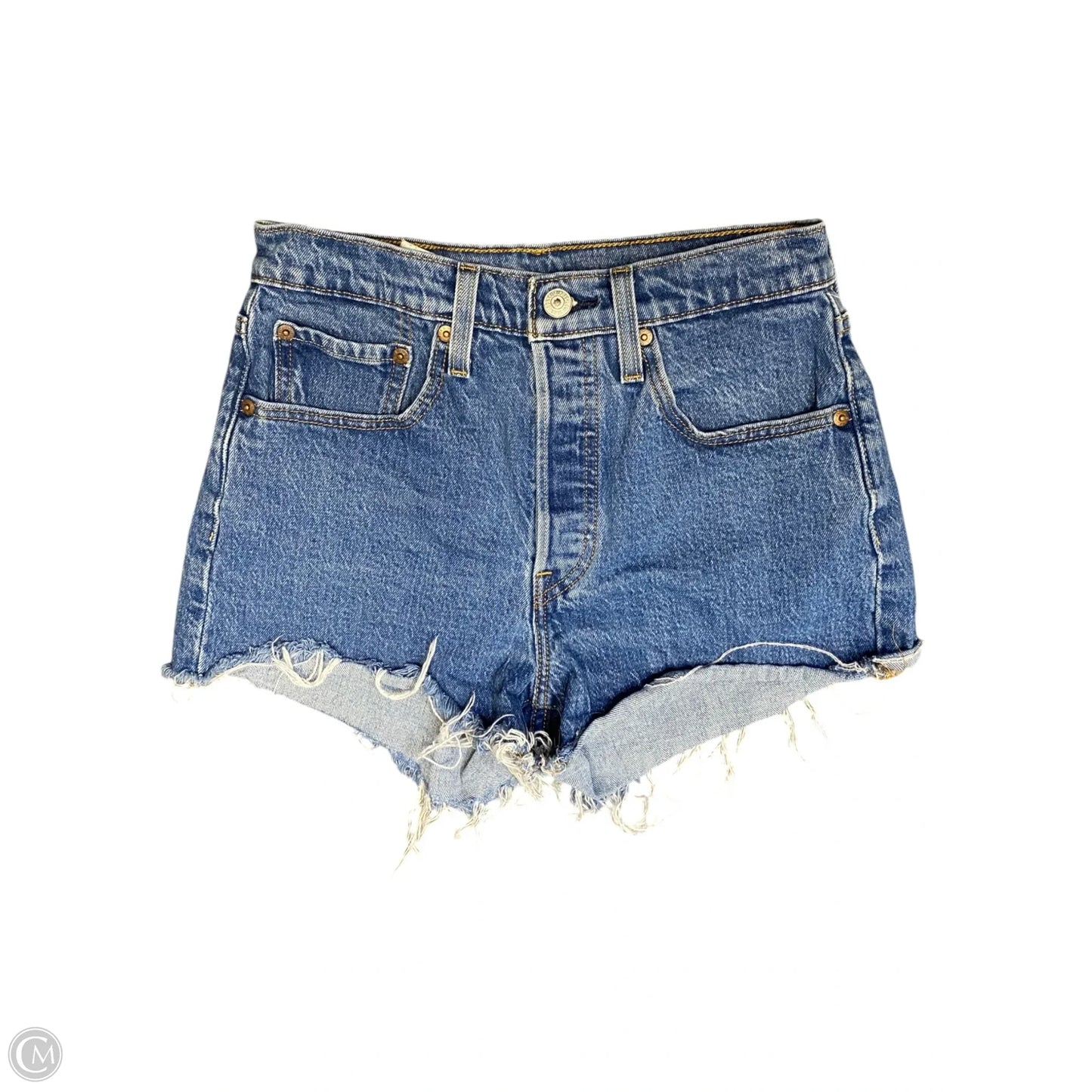 Shorts By Levis In Blue Denim, Size: 2