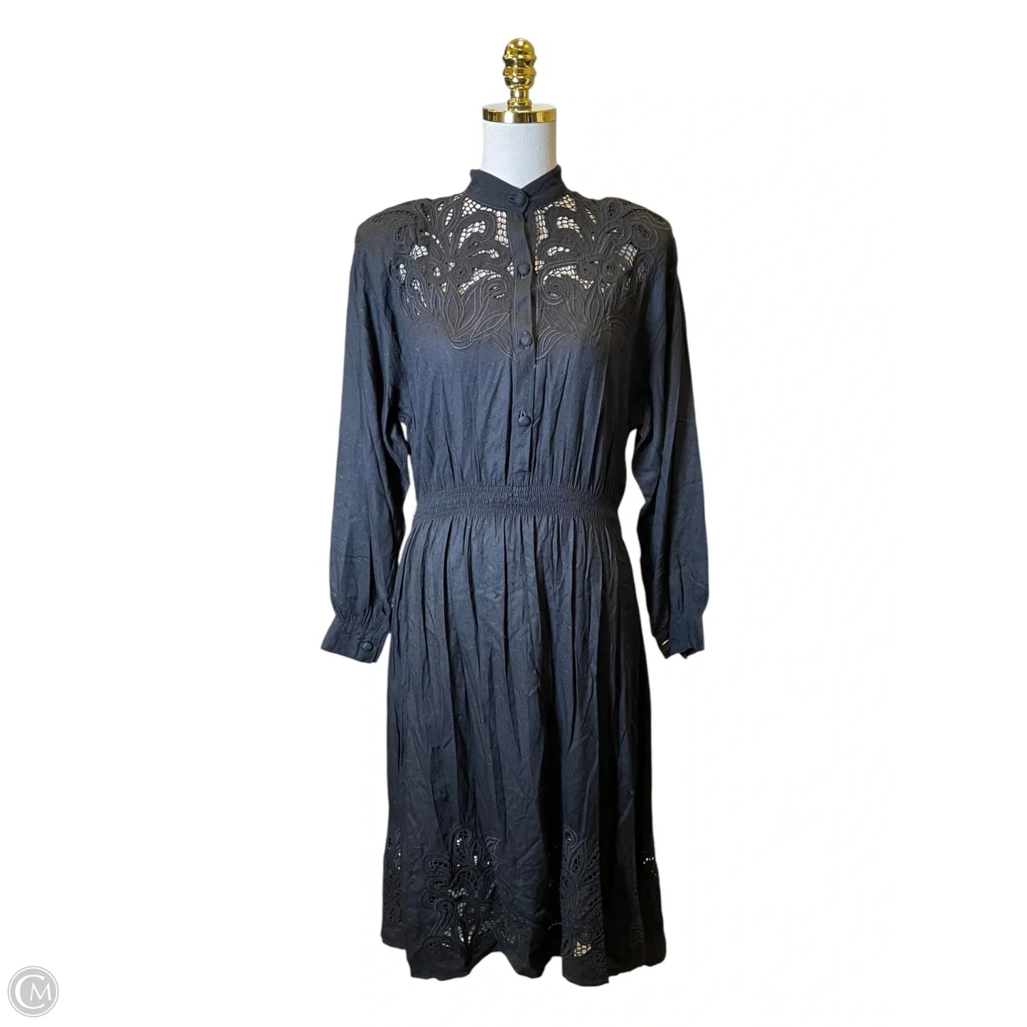 Dress Casual Maxi By Pearl In Black, Size: M