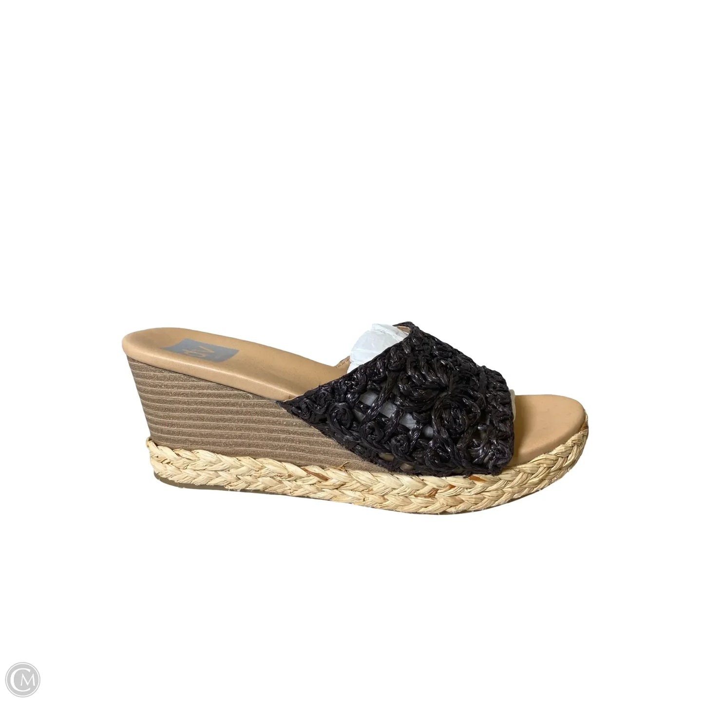 Sandals Heels Wedge By Dolce Vita In Brown & Tan, Size: 8.5