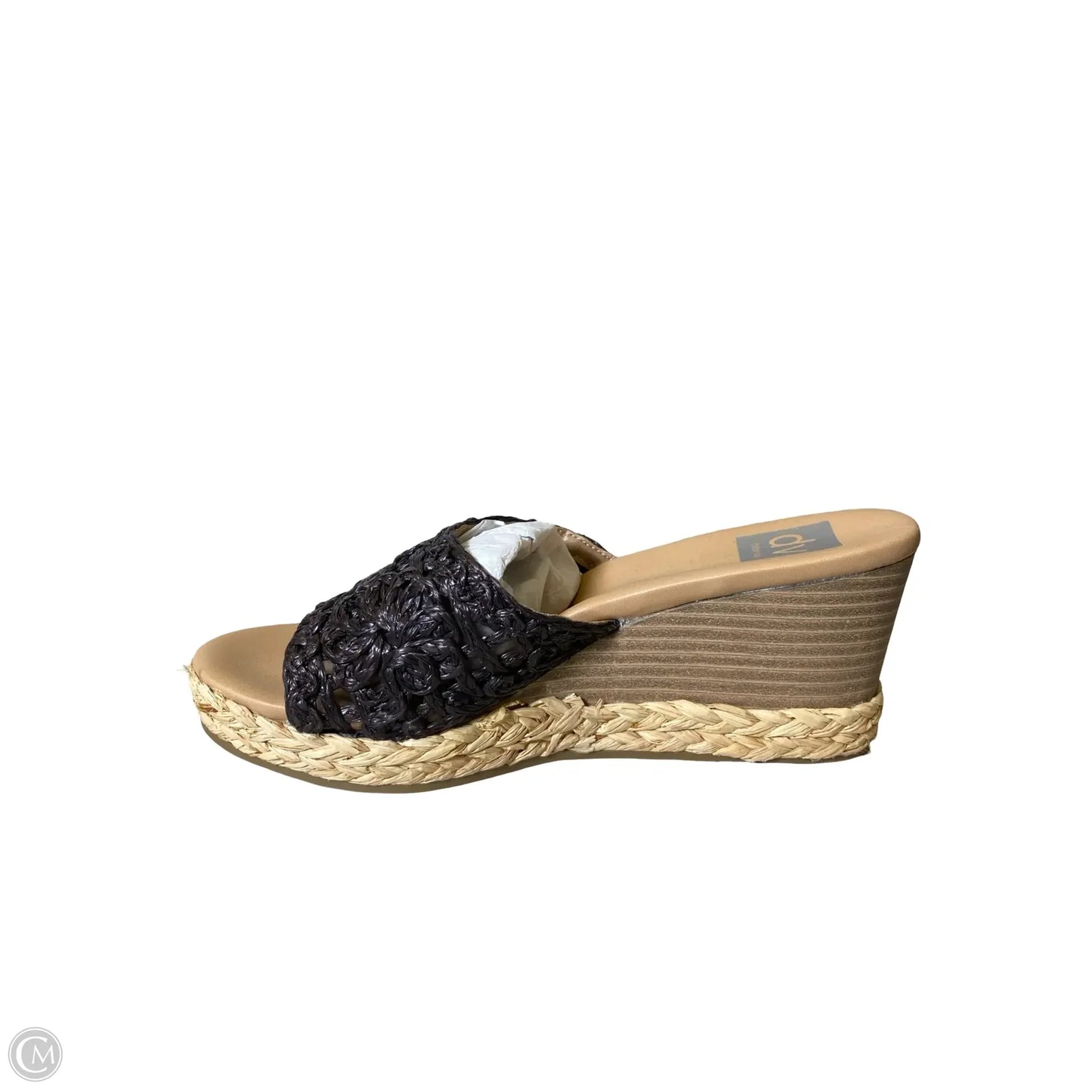 Sandals Heels Wedge By Dolce Vita In Brown & Tan, Size: 8.5