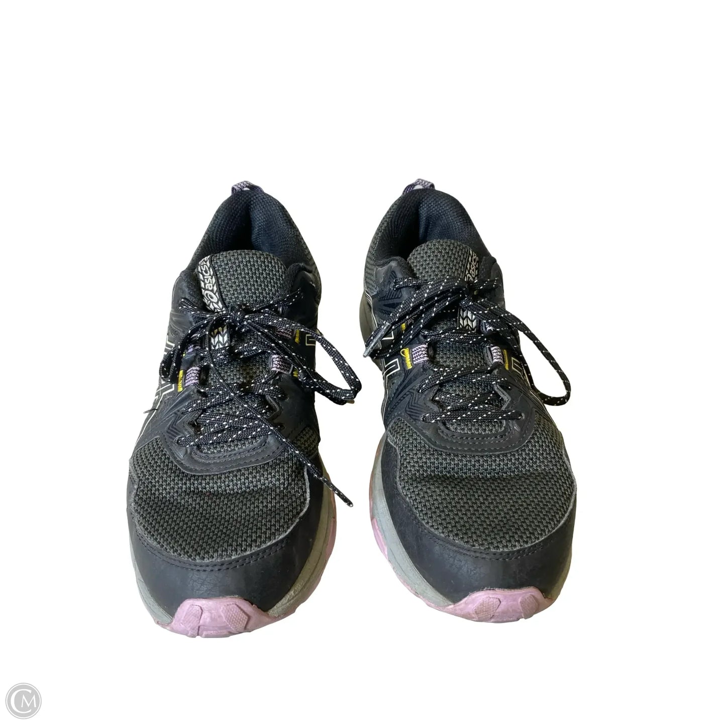 Shoes Athletic By Asics In Black & Purple, Size: 8