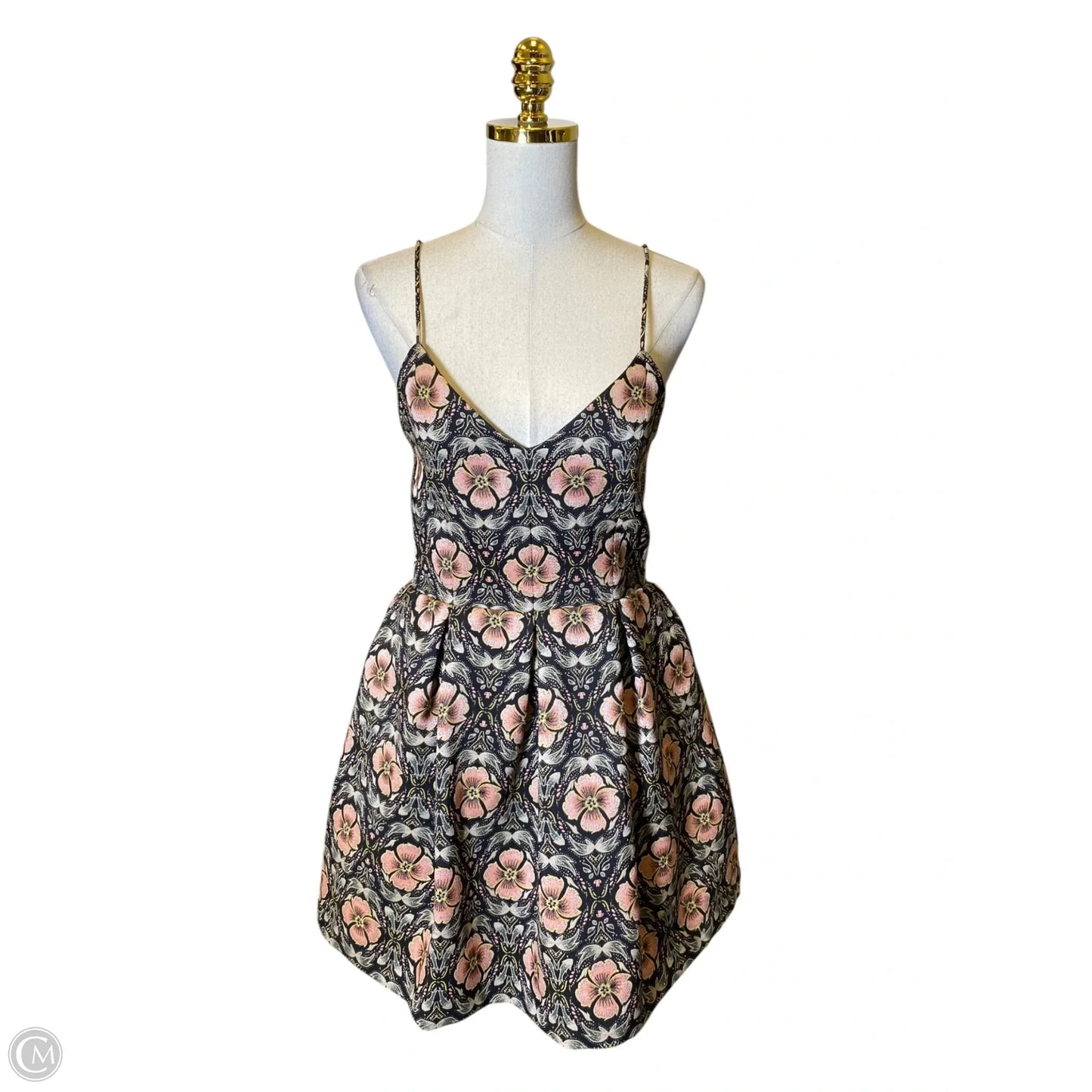 Dress Designer By Alice + Olivia In Floral Print, Size: S