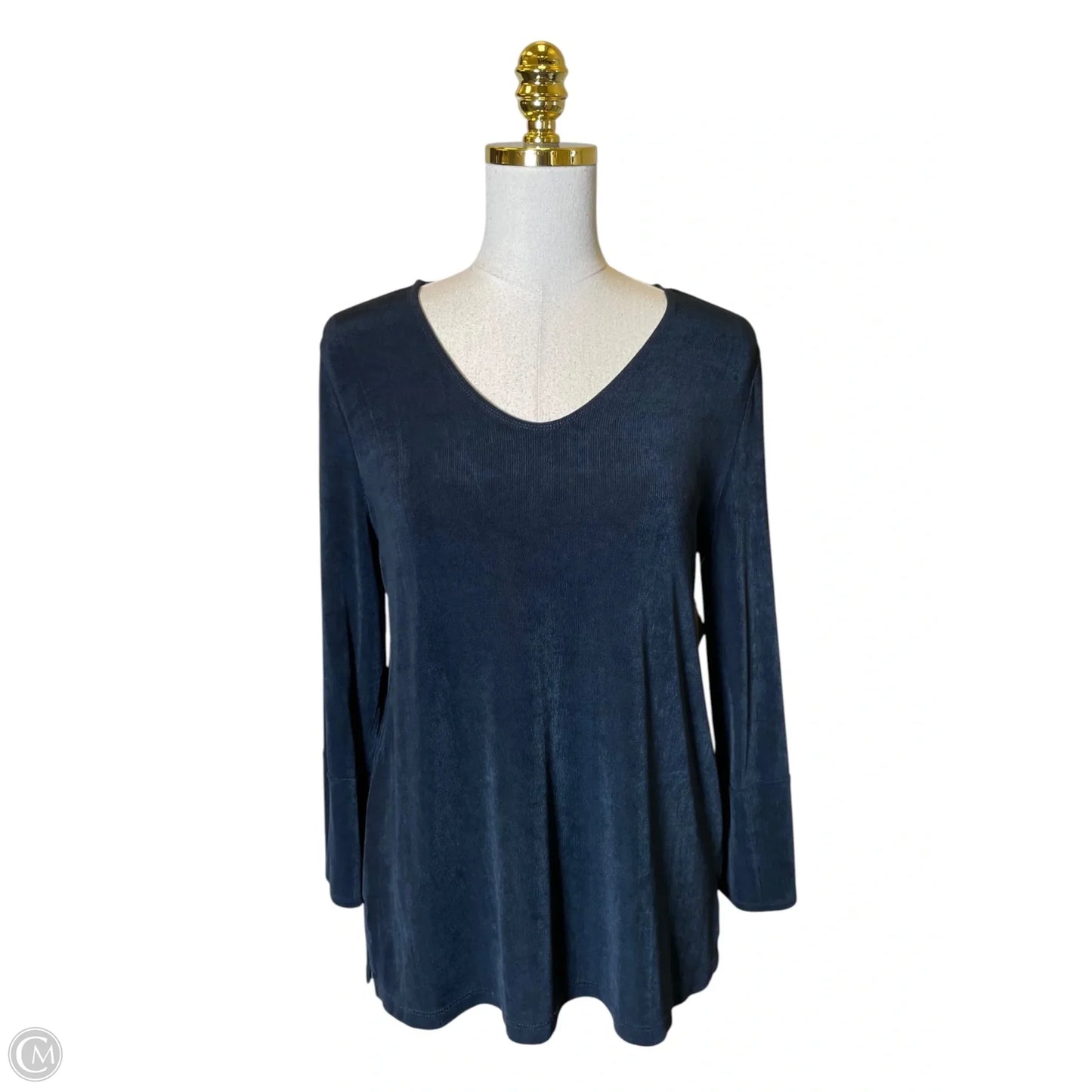 Sweater By Chicos In Maroon, Size: M