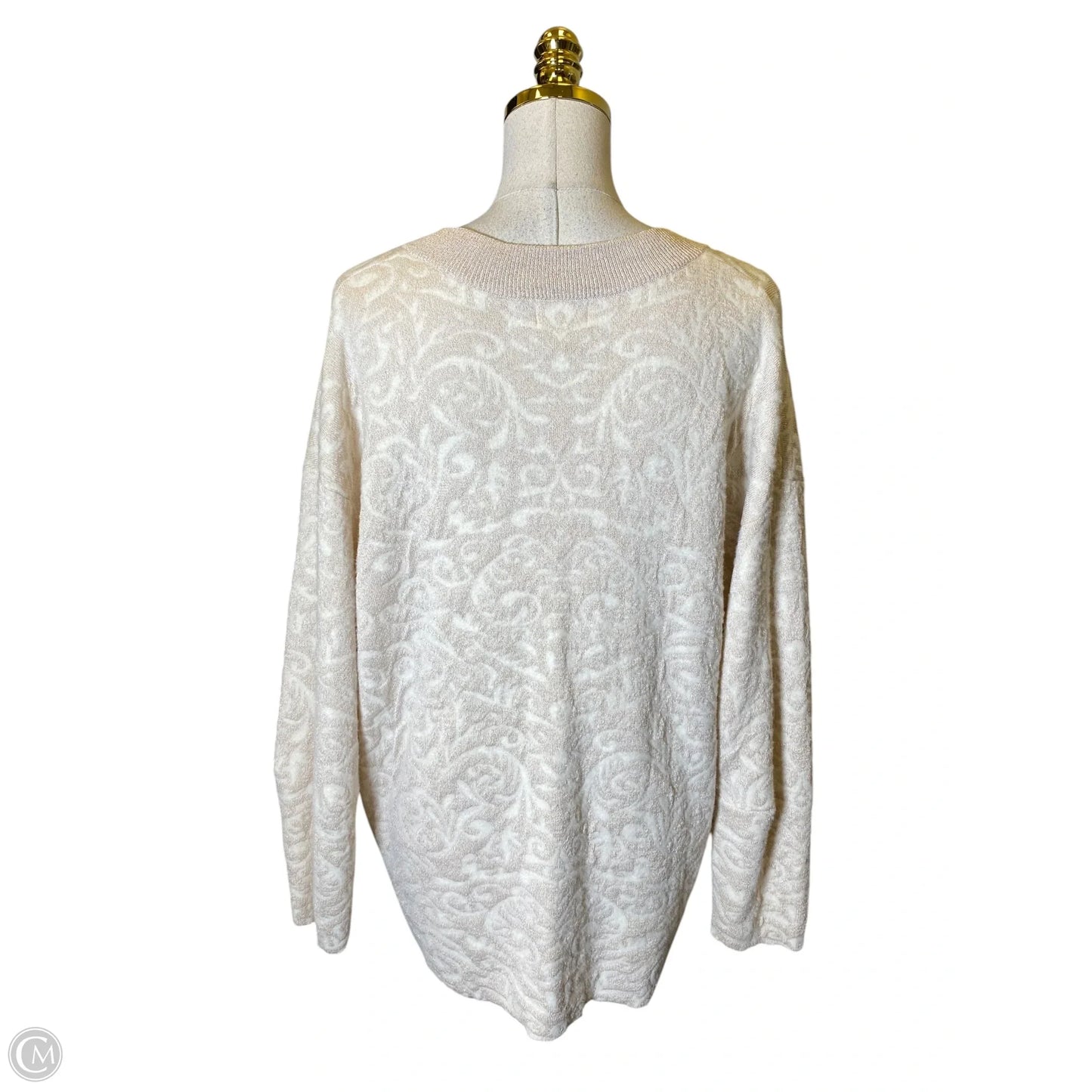 Sweater By Ann Taylor In Beige, Size: M